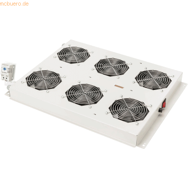 Assmann DIGITUS Dachlüftereinheit Unique 6 Lüfter, Thermostat, Grau Assmann DIGITUS Dachlüftereinheit Unique 6 Lüfter, Thermostat, Grau von Assmann