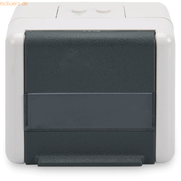 Assmann DIGITUS Datenanschlussdose f. Keystone Module, IP44, Aufputz Assmann DIGITUS Datenanschlussdose f. Keystone Module, IP44, Aufputz von Assmann