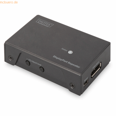 Assmann DIGITUS DisplayPort Repeater bis 20 m (Full HD) bis 13 m (4K) von Assmann