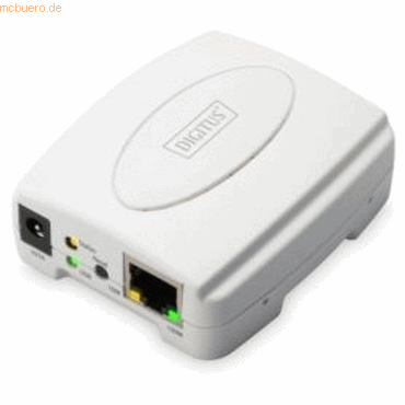 Assmann DIGITUS Fast Ethernet Print Server, USB 2.0 von Assmann