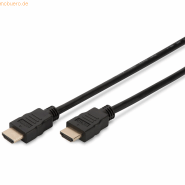 Assmann DIGITUS HDMI High Speed mit Ethernet Anschlusskabel, 3m Assmann DIGITUS HDMI High Speed mit Ethernet Anschlusskabel, 3m von Assmann
