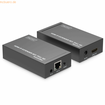 Assmann DIGITUS HDMI IP Extender Set, Full HD Assmann DIGITUS HDMI IP Extender Set, Full HD von Assmann