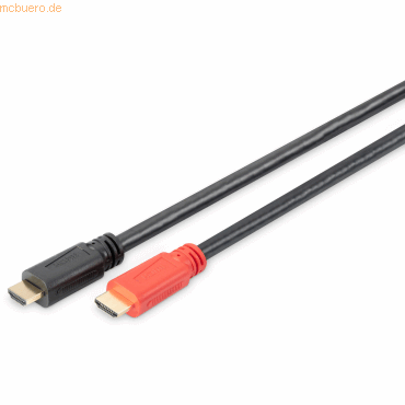 Assmann DIGITUS HDMI Kabel Typ A 10.0m m/Ethernet UltraHD gold sw. von Assmann