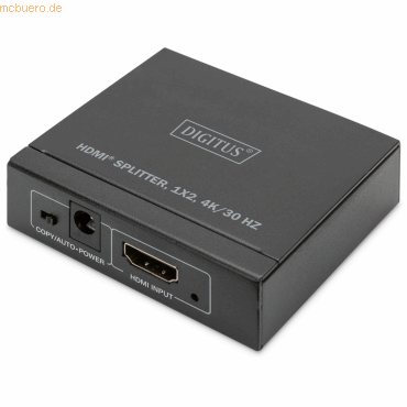 Assmann DIGITUS HDMI Splitter, 1x2, 4K / 30 Hz Assmann DIGITUS HDMI Splitter, 1x2, 4K / 30 Hz von Assmann