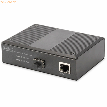 Assmann DIGITUS Ind. PoE GB Medienkonverter 10/100/1000Base-TX, 80km Assmann DIGITUS Ind. PoE GB Medienkonverter 10/100/1000Base-TX, 80km von Assmann