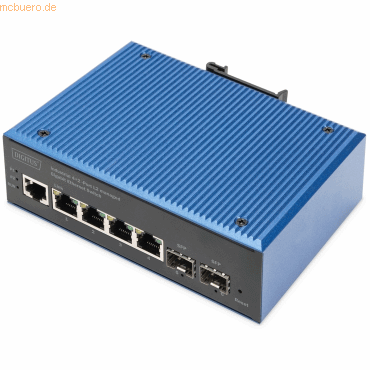 Assmann DIGITUS Industrial 4+2 Port L2 managed Gig Ethernet Switch von Assmann