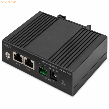 Assmann DIGITUS Industrial POE Splitter, DIN Rail, 60 W,IEEE802.3at/af Assmann DIGITUS Industrial POE Splitter, DIN Rail, 60 W,IEEE802.3at/af von Assmann