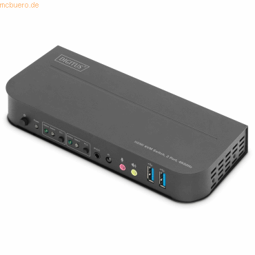 Assmann DIGITUS KVM Switch, 2x1 HDMI, HDMI Out,USB, 4Kx2K@60Hz Assmann DIGITUS KVM Switch, 2x1 HDMI, HDMI Out,USB, 4Kx2K@60Hz von Assmann