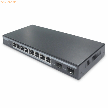 Assmann DIGITUS L2 managed 8-Port Gigabit PoE-Switch + 2 SFP Assmann DIGITUS L2 managed 8-Port Gigabit PoE-Switch + 2 SFP von Assmann