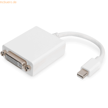 Assmann DIGITUS Mini DisplayPort Adapter / Konverter, Mini DP auf DVI von Assmann