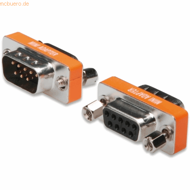 Assmann DIGITUS Mini-Null-Modem-Adapter D-Sub9 von Assmann