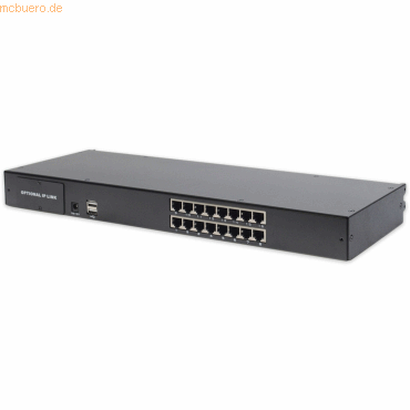Assmann DIGITUS Modularer CAT 5 KVM-Switch, 16-Port Assmann DIGITUS Modularer CAT 5 KVM-Switch, 16-Port von Assmann