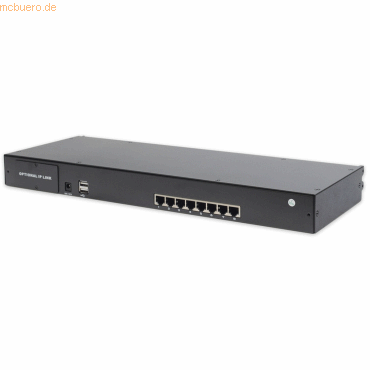 Assmann DIGITUS Modularer CAT 5 KVM-Switch, 8-Port von Assmann