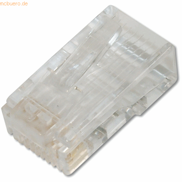 Assmann DIGITUS Modularstecker für Rundkabel, CAT 6, 8P8C, ungeschirmt von Assmann