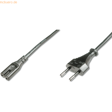 Assmann DIGITUS Netzanschlusskabel, Euro - C7 St/Bu, 1.8m Assmann DIGITUS Netzanschlusskabel, Euro - C7 St/Bu, 1.8m von Assmann