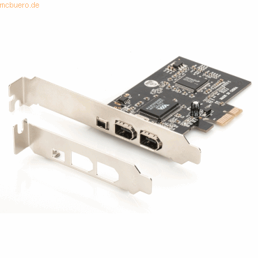 Assmann DIGITUS PCI Express Karte, Firewire 1394a (2+1 Port) von Assmann