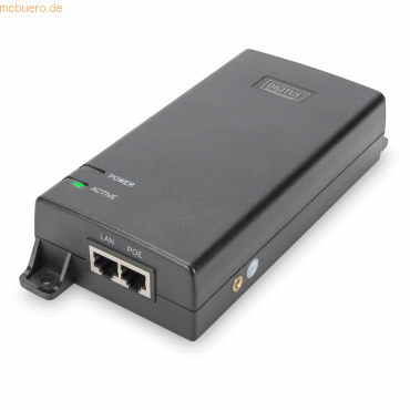 Assmann DIGITUS PoE Ultra Injektor, 802.3at, 10/100/1000 Mbps 60 Watt Assmann DIGITUS PoE Ultra Injektor, 802.3at, 10/100/1000 Mbps 60 Watt von Assmann