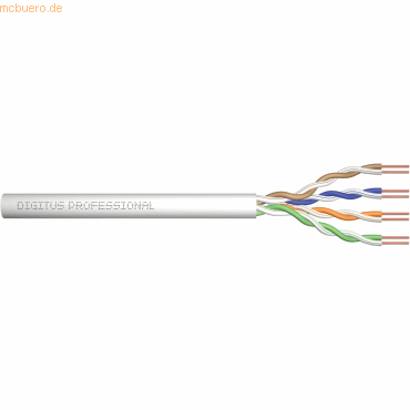 Assmann DIGITUS Professional CAT 5e U-UTP Installationskabel 100m von Assmann