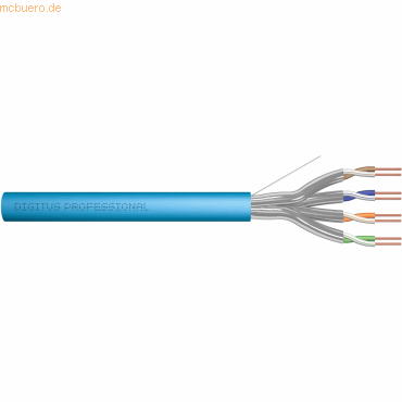 Assmann DIGITUS Professional CAT 6A U-FTP Installationskabel 100m von Assmann