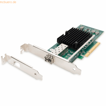 Assmann DIGITUS SFP+ 10G PCI Expresskarte flache Halterung Assmann DIGITUS SFP+ 10G PCI Expresskarte flache Halterung von Assmann
