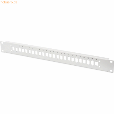 Assmann DIGITUS Stahl Frontblende 24 LC/DX, DN-96200-AL und DN-96200-F Assmann DIGITUS Stahl Frontblende 24 LC/DX, DN-96200-AL und DN-96200-F von Assmann