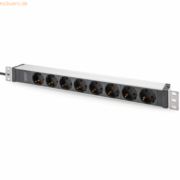 Assmann DIGITUS Steckdosenleiste mit Aluminiumprofil, 8-fach Schuko Assmann DIGITUS Steckdosenleiste mit Aluminiumprofil, 8-fach Schuko von Assmann
