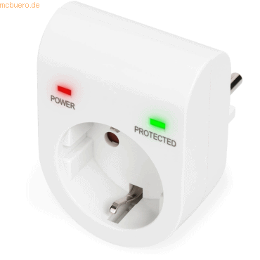 Assmann DIGITUS Überspannungsschutzadapter LED weiß Assmann DIGITUS Überspannungsschutzadapter LED weiß von Assmann