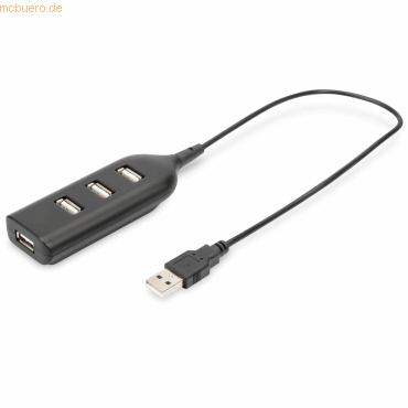Assmann DIGITUS USB 2.0 Hub, 4-Port USB-A von Assmann