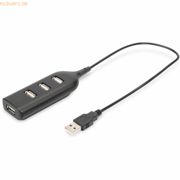 Assmann DIGITUS USB 2.0 Hub, 4-Port USB-A von Assmann