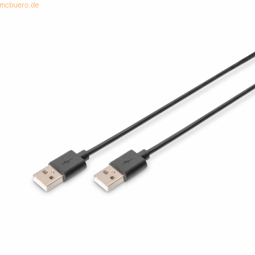 Assmann DIGITUS USB 2.0Anschlusskabel, Typ A St/St, 1.8m von Assmann
