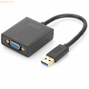 Assmann DIGITUS USB 3.0 auf VGA Adapter von Assmann