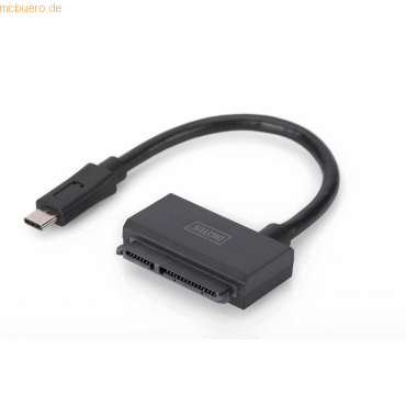Assmann DIGITUS USB 3.1 Type-C - SATA 3 Adapterkabel für 2,5- SSDs/HD von Assmann