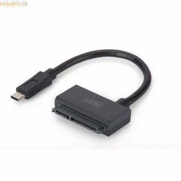 Assmann DIGITUS USB 3.1 Type-C - SATA 3 Adapterkabel für 2,5- SSDs/HD von Assmann