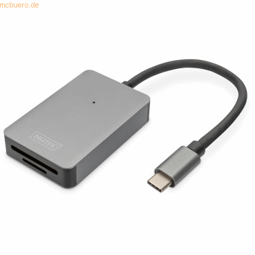 Assmann DIGITUS USB-C Card Reader, 2 Port, High Speed von Assmann