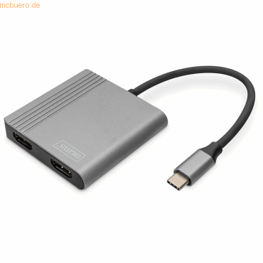 Assmann DIGITUS USB Type-C 4K 2in1 HDMI Grafik-Adapter von Assmann