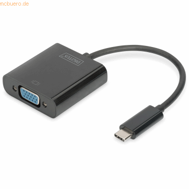 Assmann DIGITUS USB Type-C VGA Grafik-Adapter Full-HD von Assmann