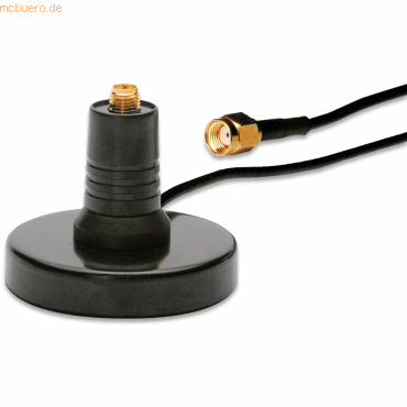 Assmann DIGITUS Wireless LAN Antennenfuß, magnetisch RP-SMA Anschluss von Assmann