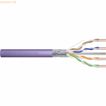 Assmann DIGITUS cat.6 F/UTP Installationskabel, Eca; 100m Simplex Assmann DIGITUS cat.6 F/UTP Installationskabel, Eca; 100m Simplex von Assmann