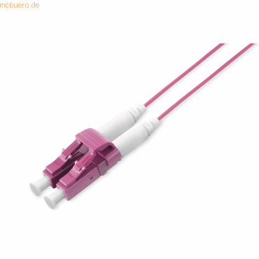 Assmann DIGITUS dünnes Patch Kabel LC zu LC, OM4, Duplex, 1,2 mm 3m von Assmann