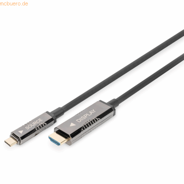 Assmann Digitus 4K USB Typ - C auf HDMI AOC Adapterkabel von Assmann