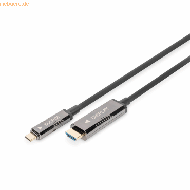 Assmann Digitus 4K USB Typ - C auf HDMI AOC Adapterkabel von Assmann