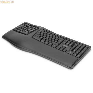Assmann Digitus Ergonomische Tastatur, kabellos, 2,4 GHz Assmann Digitus Ergonomische Tastatur, kabellos, 2,4 GHz von Assmann