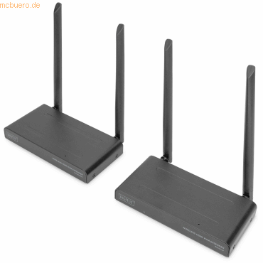 Assmann Digitus Wireless HDMI KVM Extender Set, 200 m Assmann Digitus Wireless HDMI KVM Extender Set, 200 m von Assmann