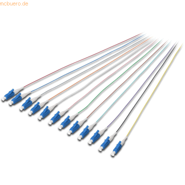 Assmann LC Fiber Pigtail,LB, 09/125 µ 12 St.,DIN IEC 304, SM OS2, 2m Assmann LC Fiber Pigtail,LB, 09/125 µ 12 St.,DIN IEC 304, SM OS2, 2m von Assmann
