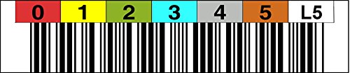 LTO 5 Label horizontal Nummernkreis 000100 - 000199 von Astar