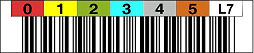 LTO 7 Label horizontal Nummernkreis 000100 - 000199 von Astar
