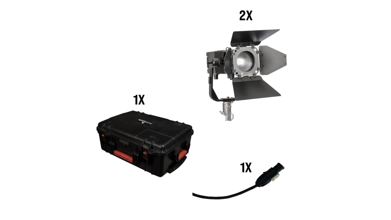 Astera AF250-KIT 1er Set LeoFresnel mit Hartschalen-Transportkoffer Astera AF250-KIT 1er Set LeoFresnel mit Hartschalen-Transportkoffer von Astera