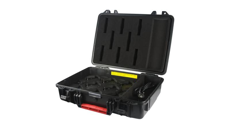 Astera AX3-CHRCSE 8er Hartschalen Lade- und Transportkoffer von Astera