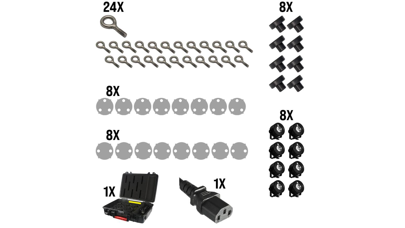 Astera AX3-CRMX-SET 8er SET Hartschalen Lade- und Transportkoffer Astera AX3-CRMX-SET 8er SET Hartschalen Lade- und Transportkoffer von Astera