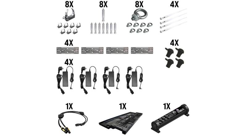 Astera FP3-SET Hyperion Tube mit Hartschalen Lade- und Transportkoffer von Astera